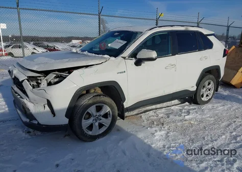 2021 Toyota Rav4 Hybrid Le из США, поврежденный, VIN 4T3M6RFVXMU022760